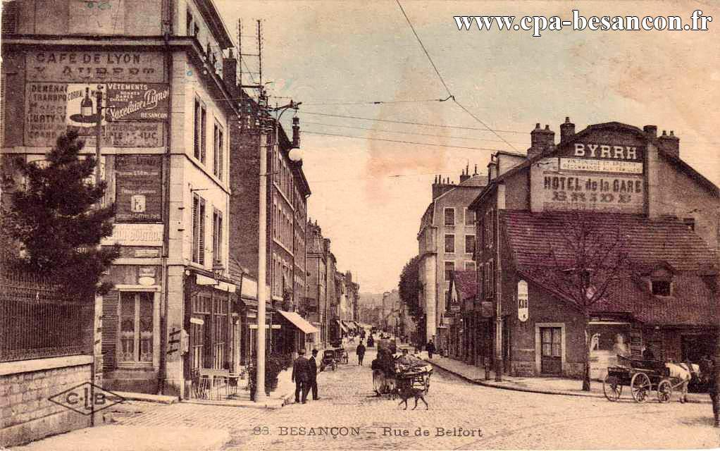83 - BESANÇON - Rue de Belfort